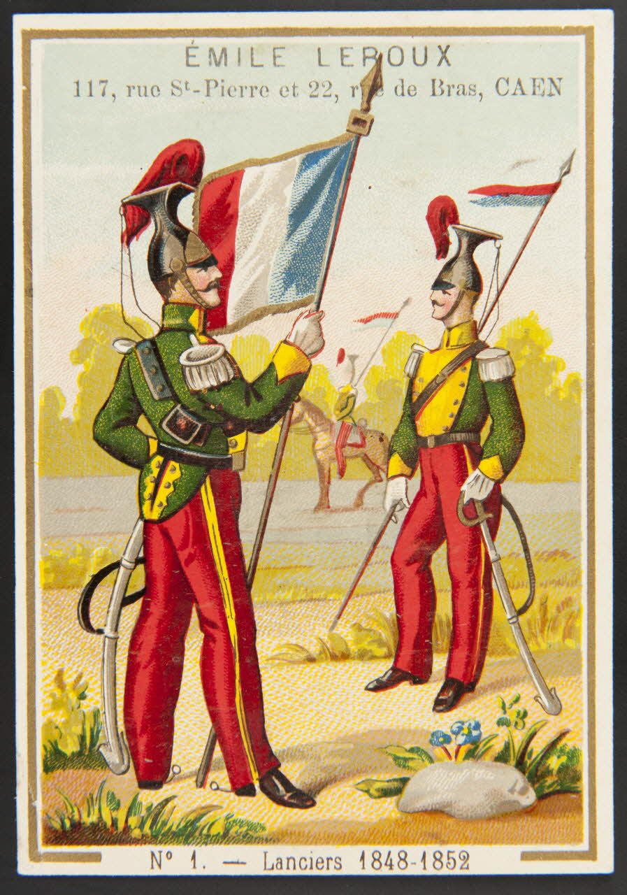 Gibert-Clarey ; Dubourg carte réclame chromo Paris 1895-1905 1995.1.1013.1 Photo