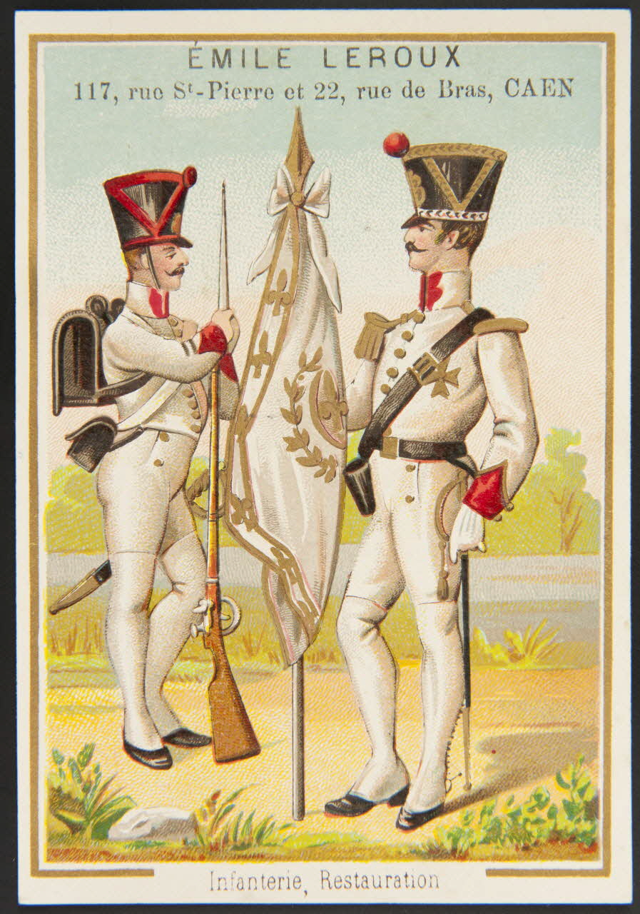 Gibert-Clarey carte réclame chromo Paris 1895-1905 1995.1.1013.11 Photo