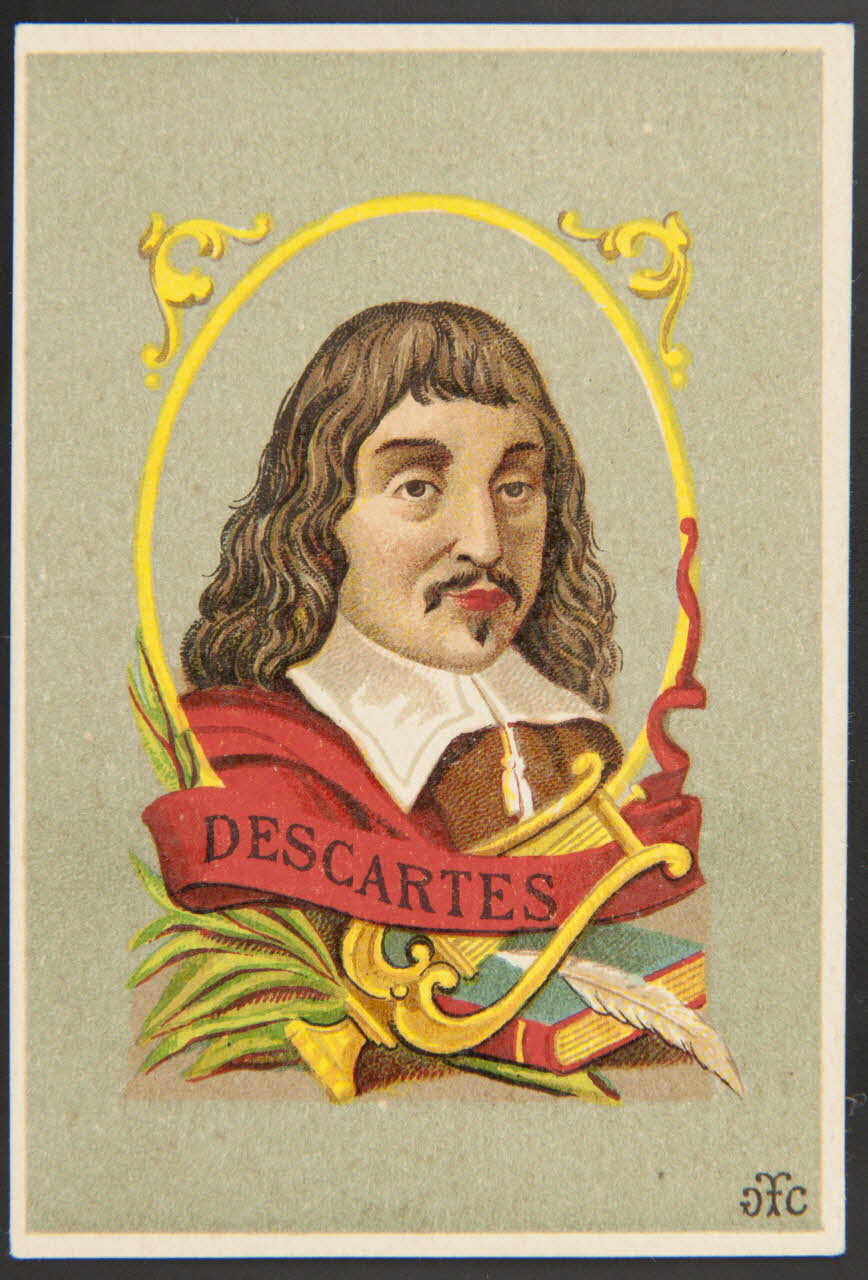 Gibert-Clarey carte réclame chromo Paris 1892 1995.1.1014.2 Photo