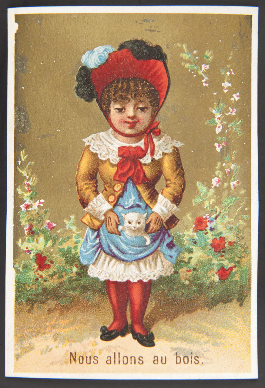 Gibert-Clarey carte réclame chromo Paris 1878-1914 1995.1.1015.4 Photo