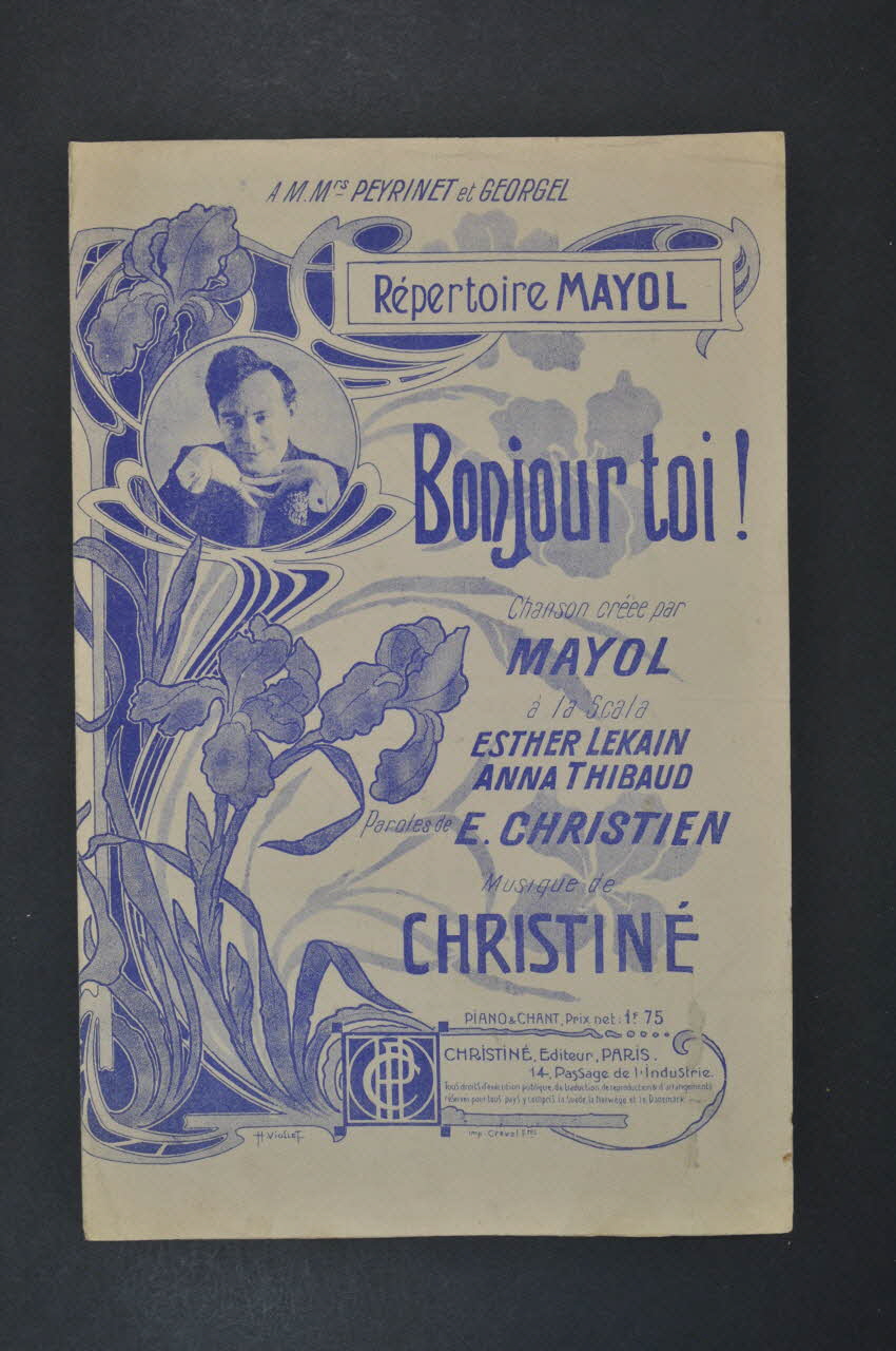 chanson petit format 1966.208.6 Photo Mucem