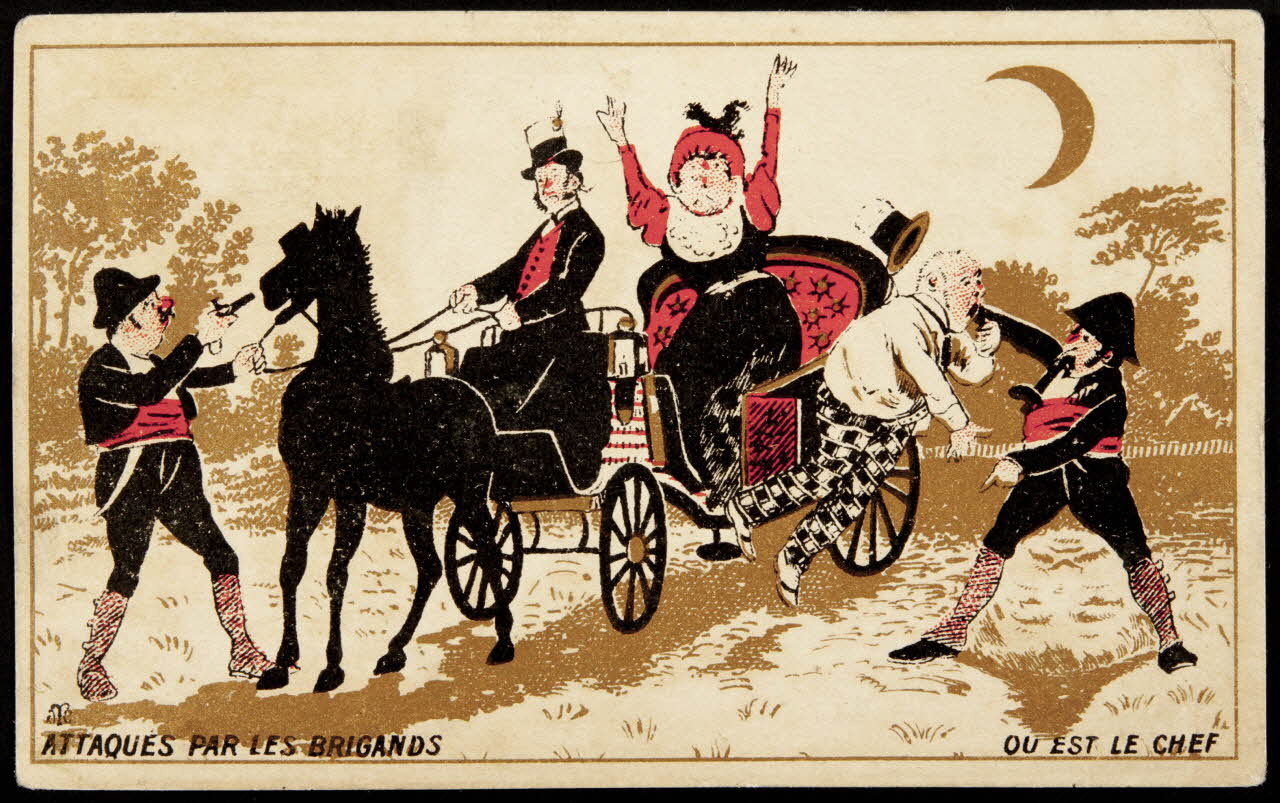 Gibert-Clarey carte réclame chromo Paris 1874-1883 1995.1.1018.1 Photo