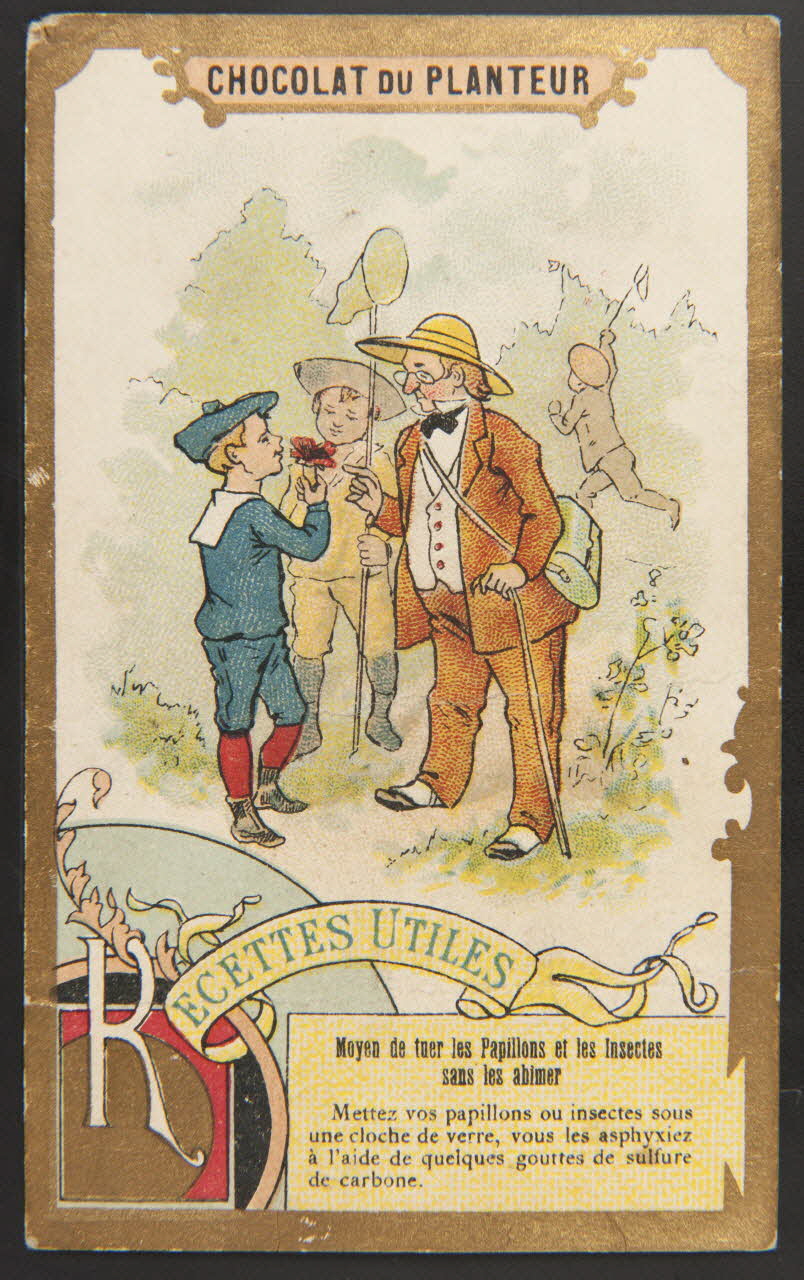 Herold; ; La Compagnie coloniale carte réclame chromo Paris 1895-1914 1995.1.1019.16 Photo