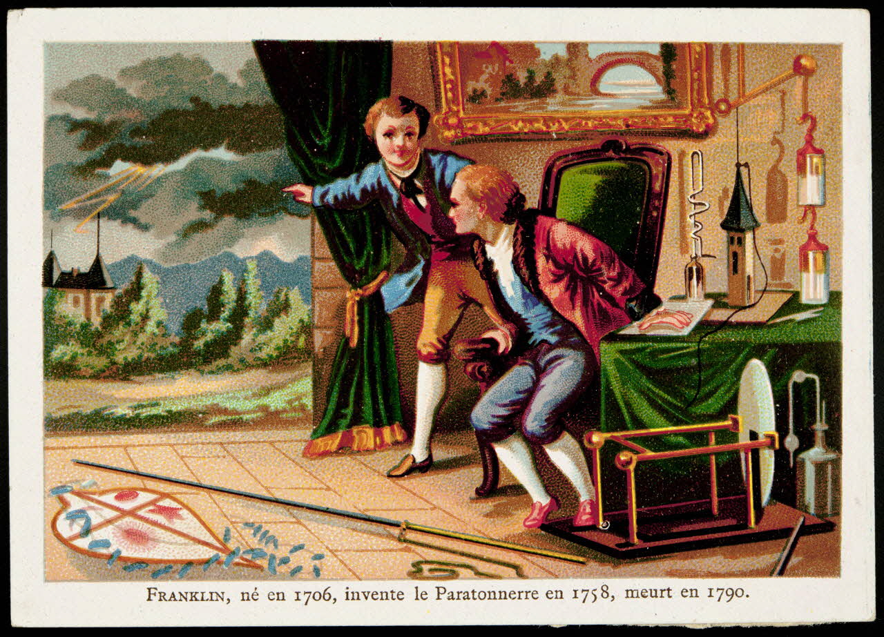 François, Charles Oberthür ; Bognard carte réclame chromo Paris 1876-1890 1995.1.102.7 Photo