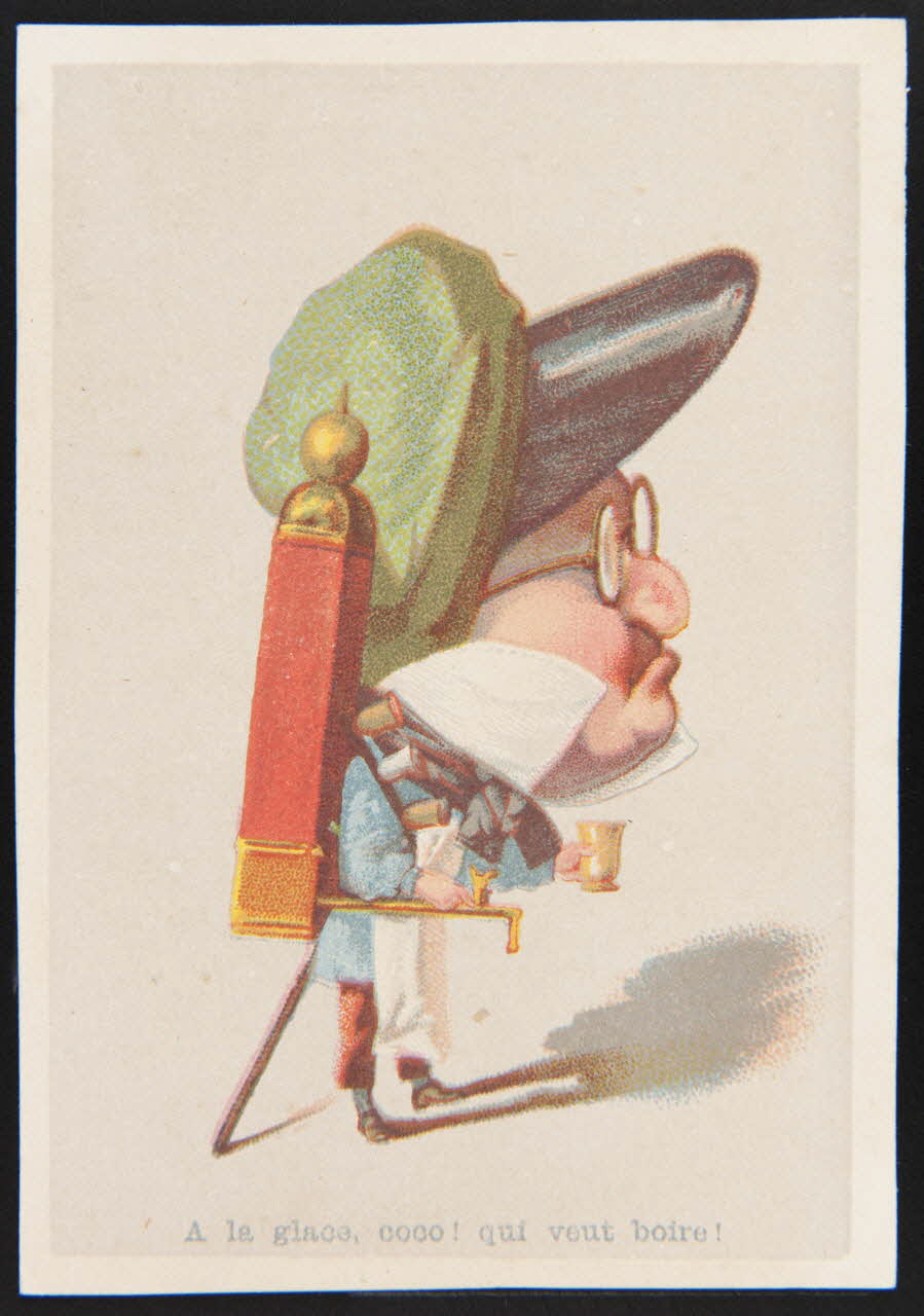 Dupuy carte réclame chromo Paris 1877-1920 1995.1.1020.1 Photo