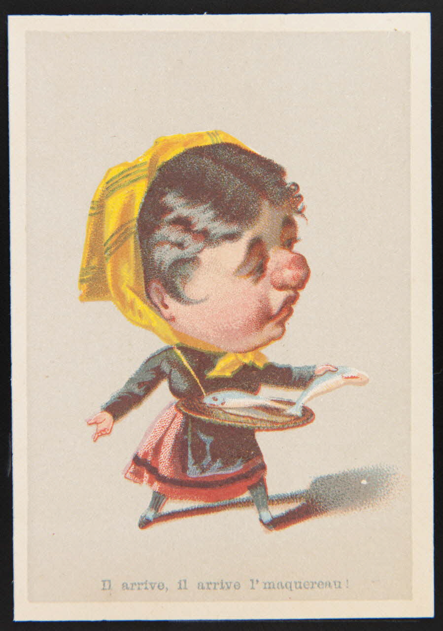 Dupuy carte réclame chromo Paris 1877-1920 1995.1.1020.3 Photo