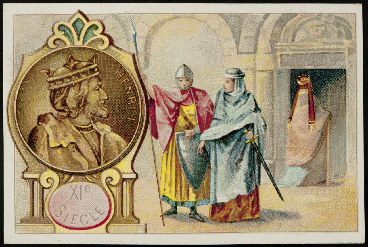 Hachette carte réclame chromo Paris 1878-1914 1995.1.1021.10 Photo