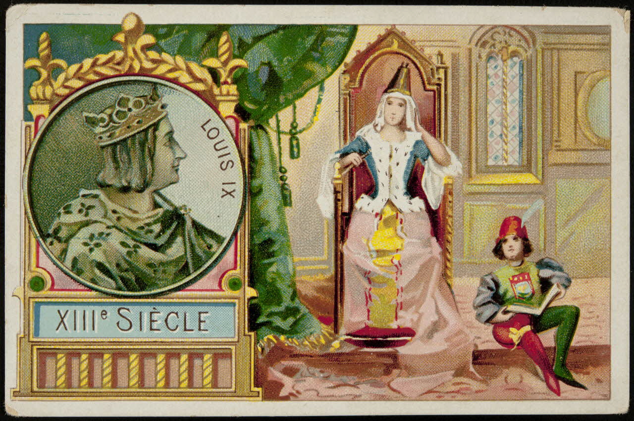 Hachette carte réclame chromo Paris 1878-1914 1995.1.1021.12 Photo