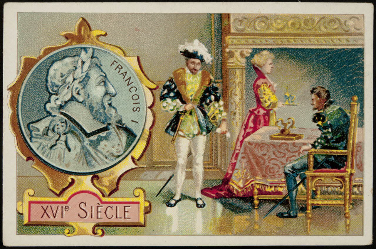 Hachette carte réclame chromo Paris 1878-1914 1995.1.1021.15 Photo