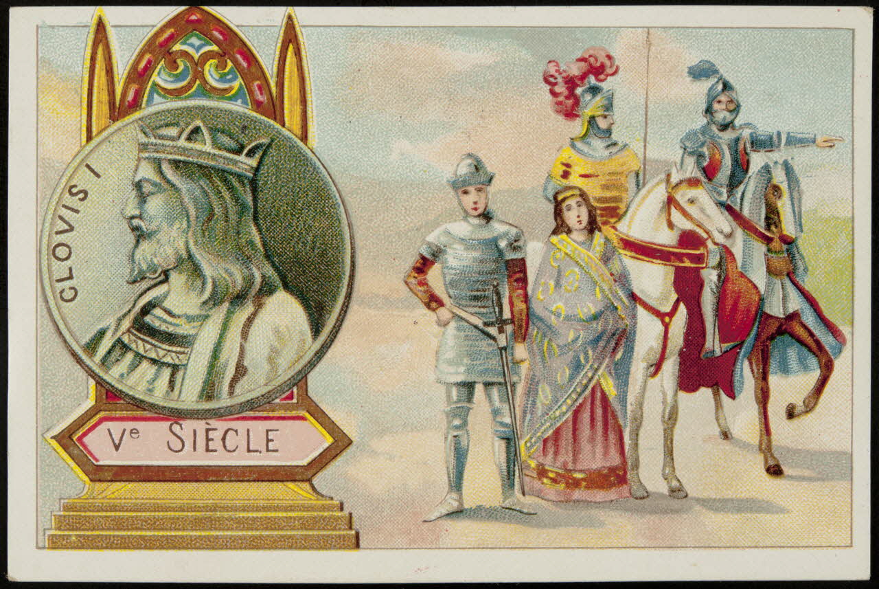 Hachette carte réclame chromo Paris 1878-1914 1995.1.1021.5 Photo