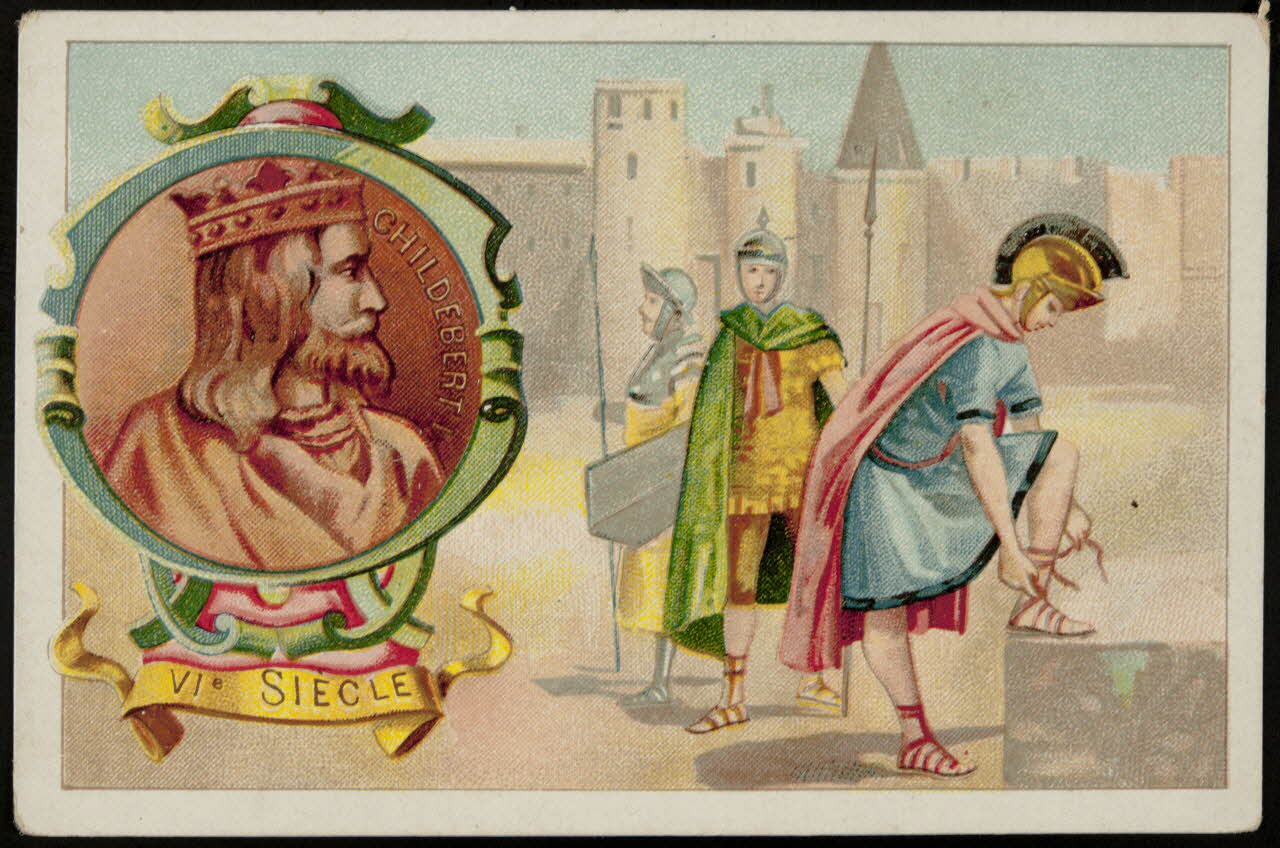 Hachette carte réclame chromo Paris 1878-1914 1995.1.1021.6 Photo