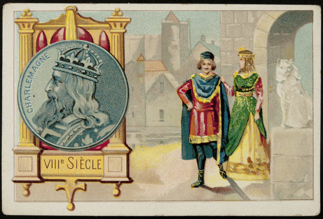 Hachette carte réclame chromo Paris 1878-1914 1995.1.1021.8 Photo