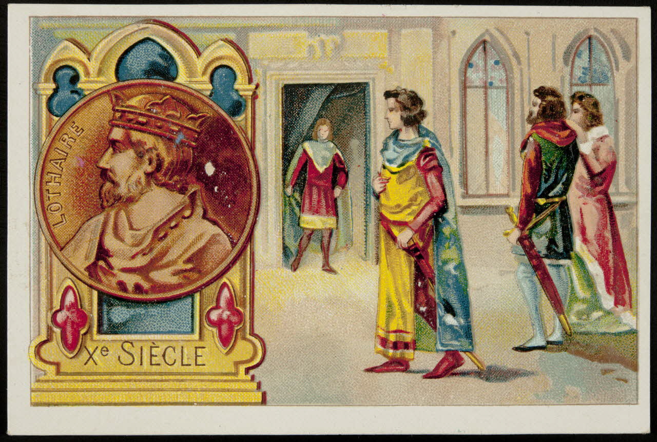 Hachette carte réclame chromo Paris 1878-1914 1995.1.1021.9 Photo