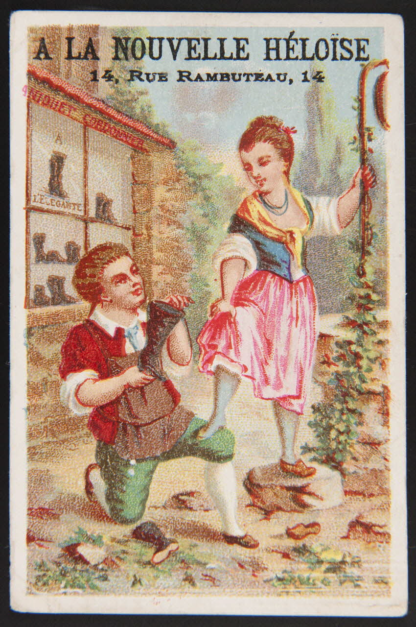 Cochet et Roulié carte réclame chromo Paris 1878-1880 1995.1.103.12 Photo