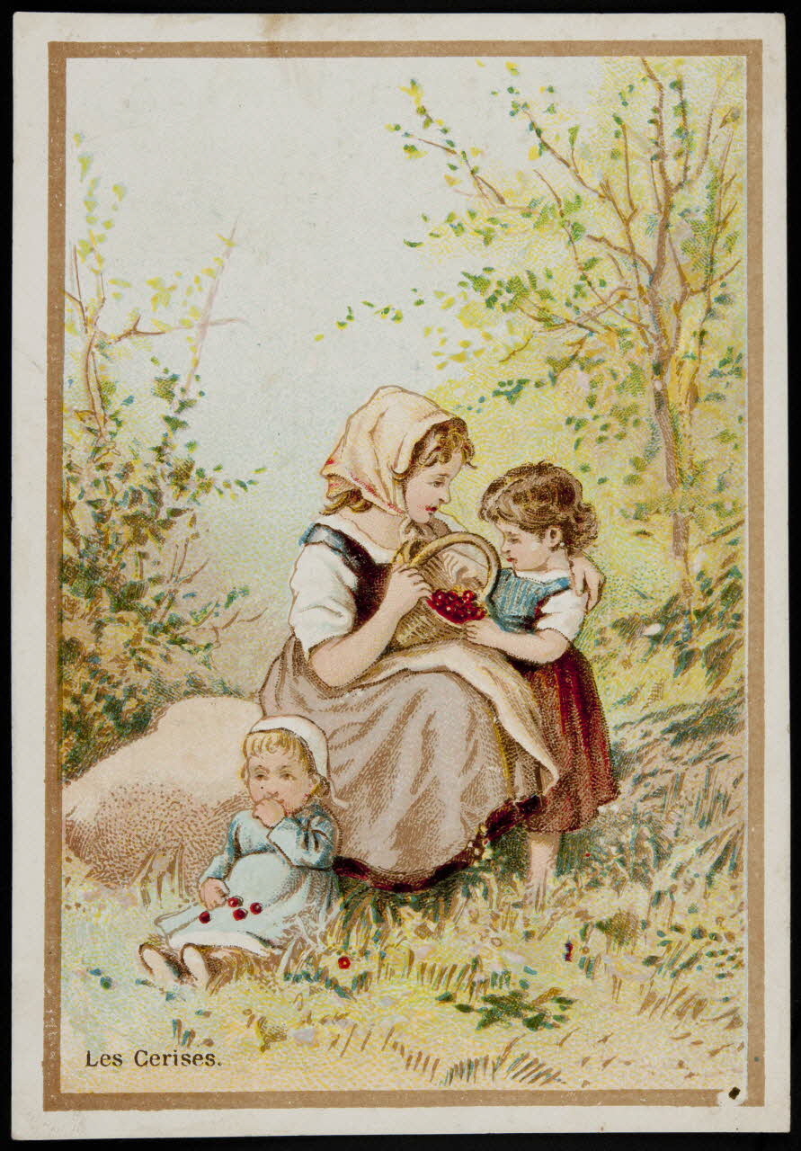carte réclame chromo Dôle 1880-1900 1995.1.1032.4 Photo