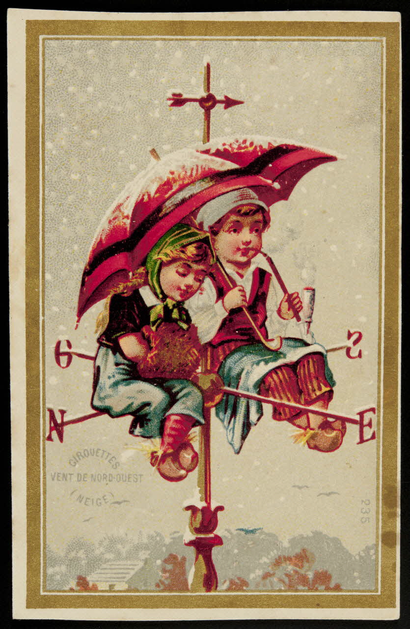 carte réclame chromo Dôle 1880-1900 1995.1.1033.4 Photo
