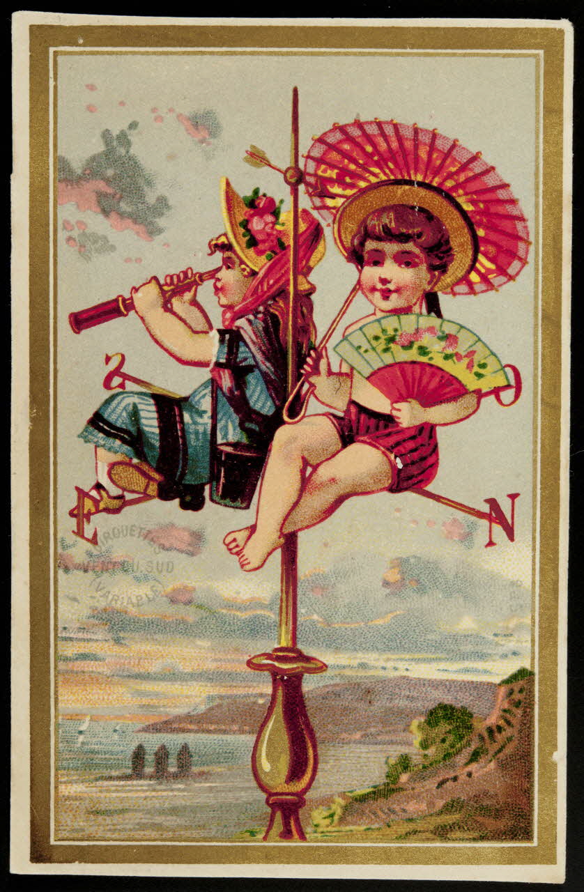 carte réclame chromo Dôle 1880-1900 1995.1.1033.6 Photo