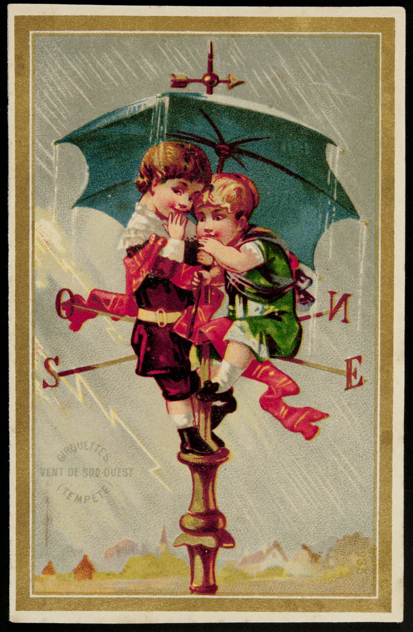 carte réclame chromo Dôle 1880-1900 1995.1.1033.8 Photo