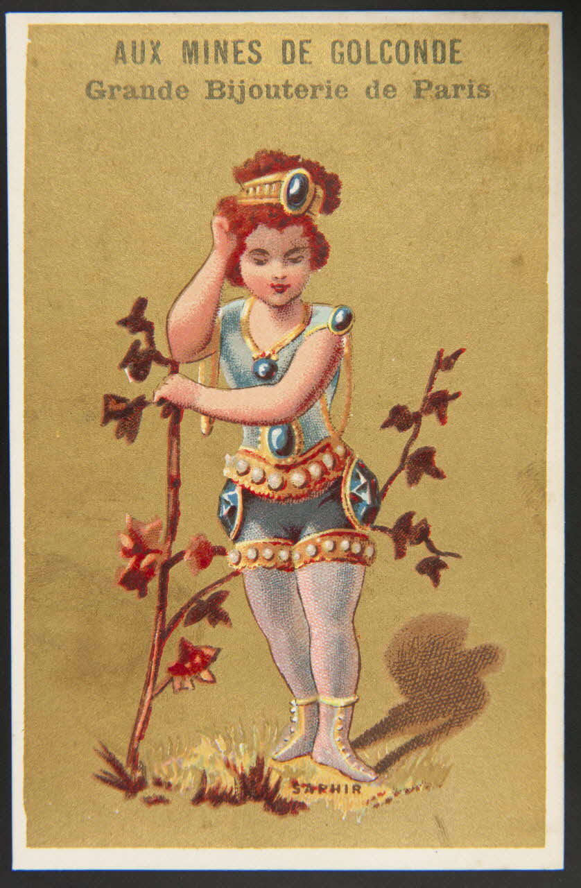 carte réclame chromo Dôle 1880-1882 1995.1.1035.4 Photo