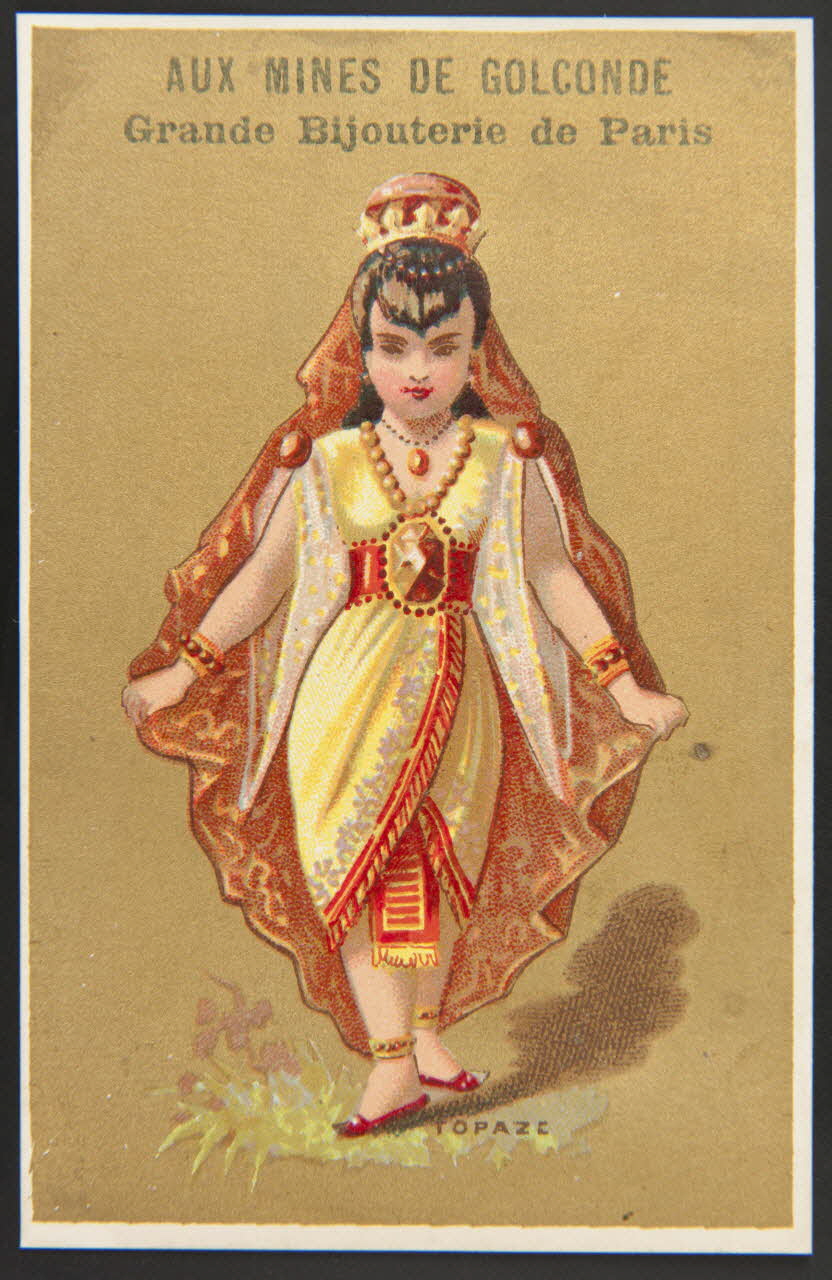 carte réclame chromo Dôle 1880-1882 1995.1.1035.5 Photo