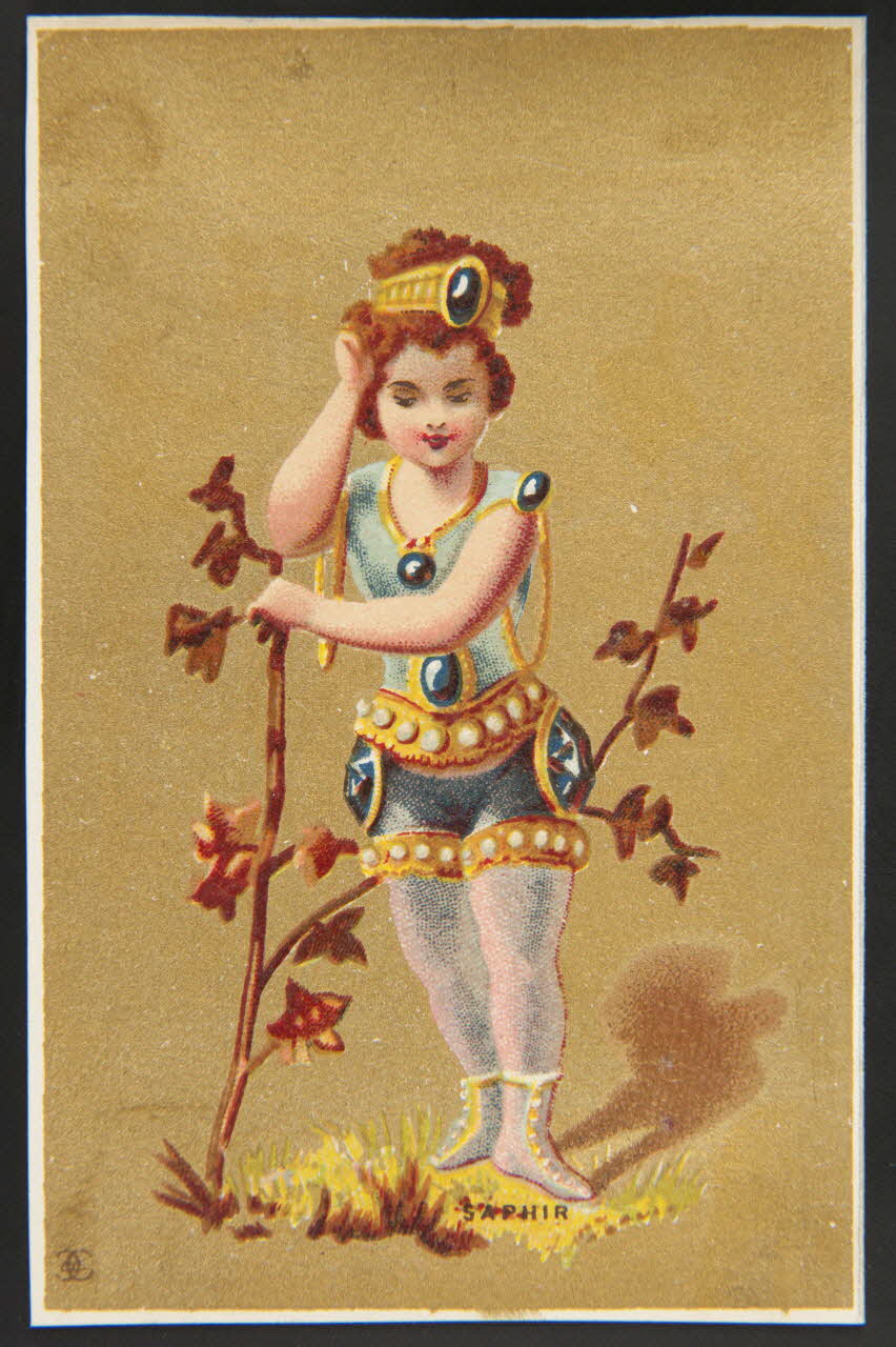 carte réclame chromo Dôle 1880-1900 1995.1.1036.4 Photo