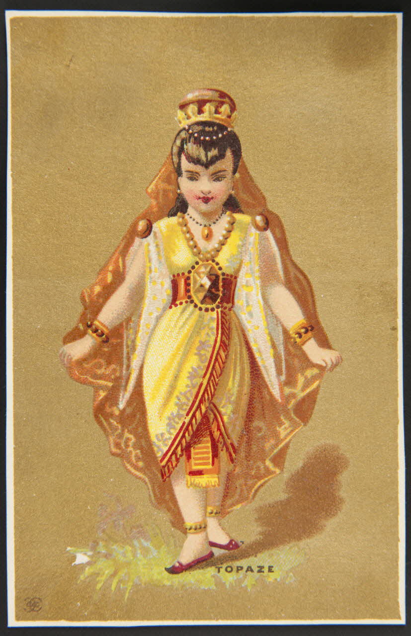 carte réclame chromo Dôle 1880-1900 1995.1.1036.5 Photo