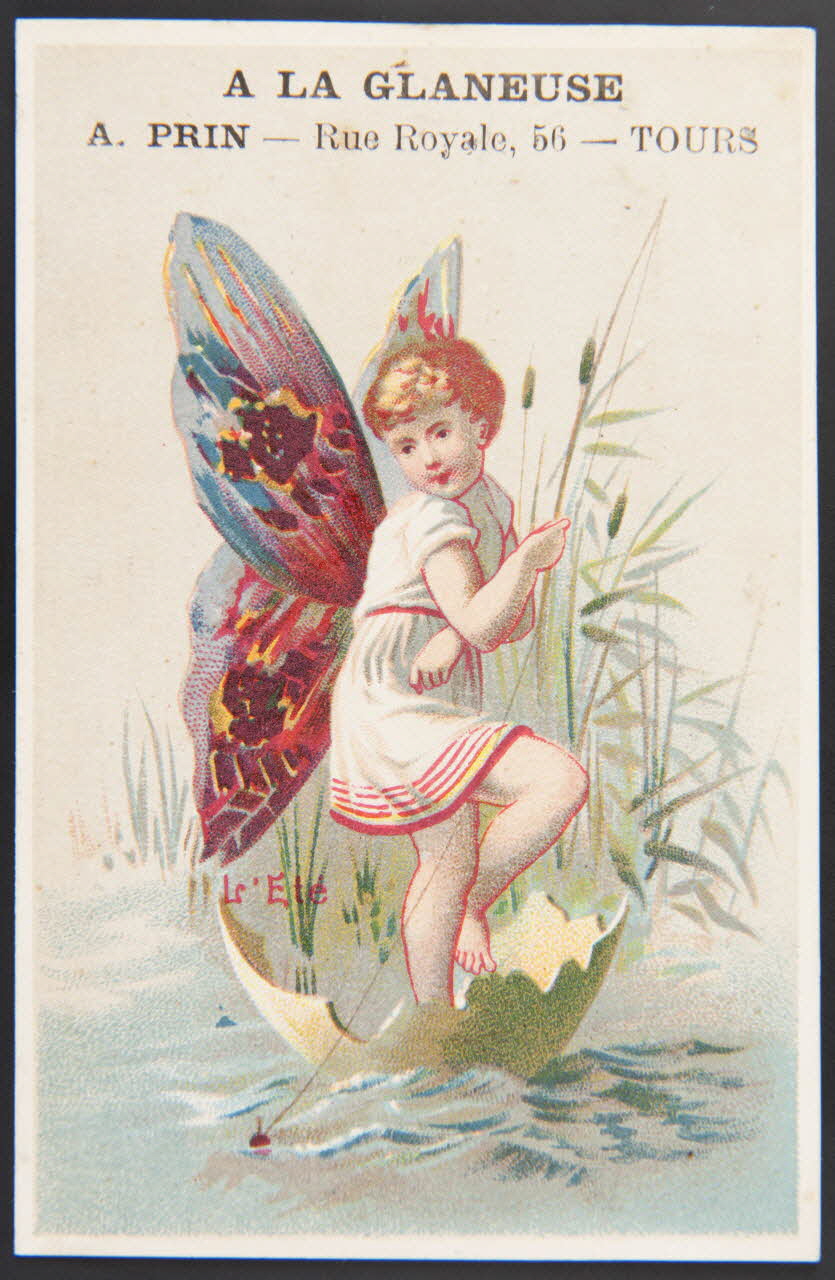 carte réclame chromo Dôle 1880-1882 1995.1.1037.2 Photo