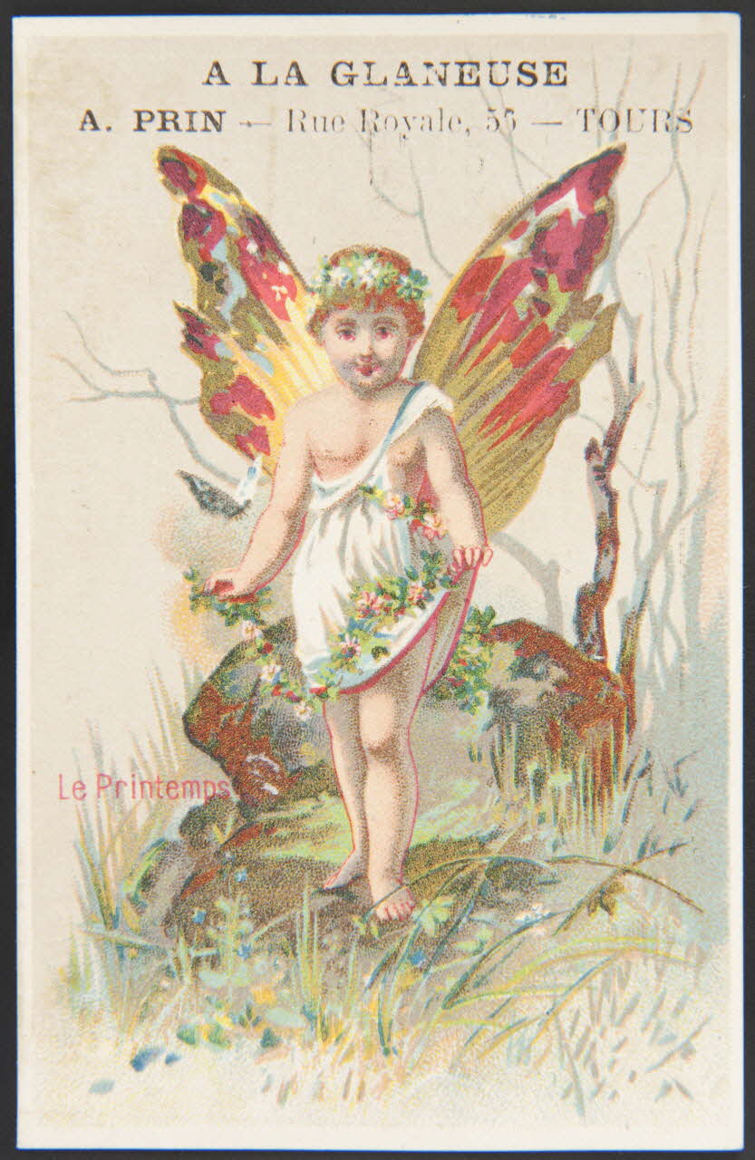 carte réclame chromo Dôle 1880-1882 1995.1.1037.4 Photo