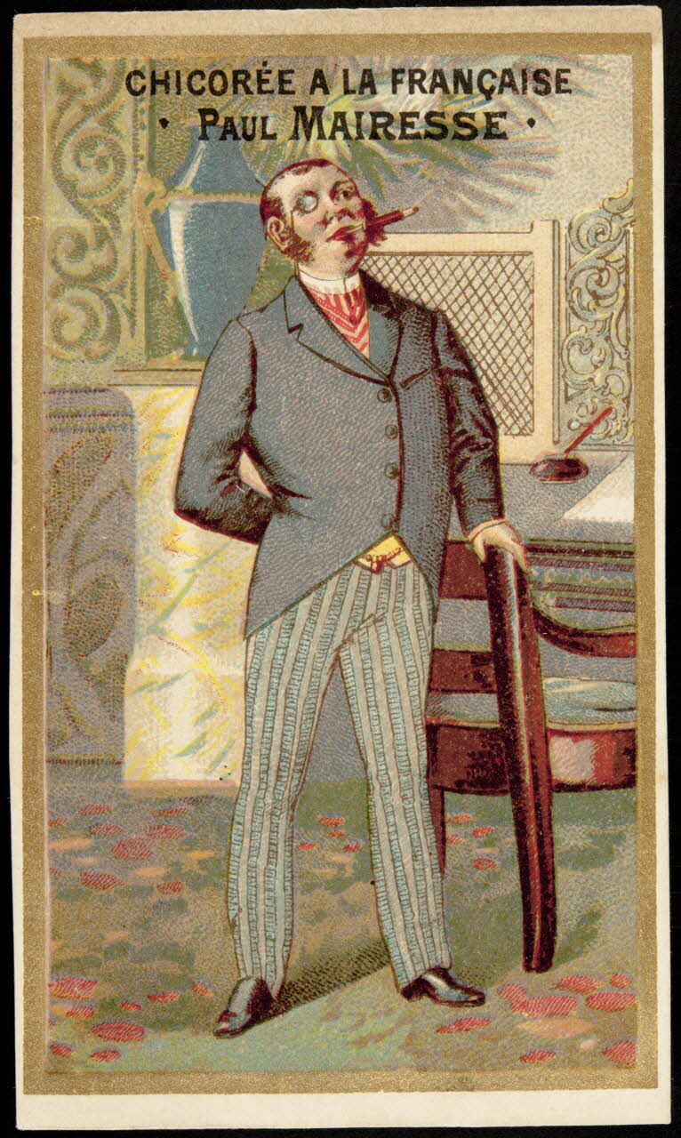 carte réclame chromo Dôle 1880-1900 1995.1.1038.4 Photo
