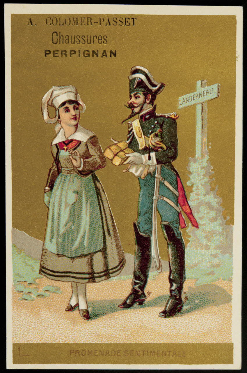 Lessertisseux carte réclame chromo Dôle 1880-1900 1995.1.1039.1 Photo