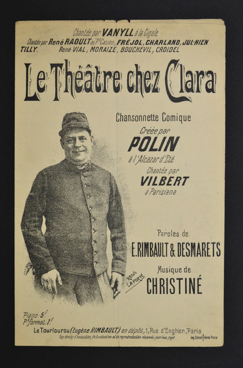 chanson petit format 1966.208.9 Photo Mucem