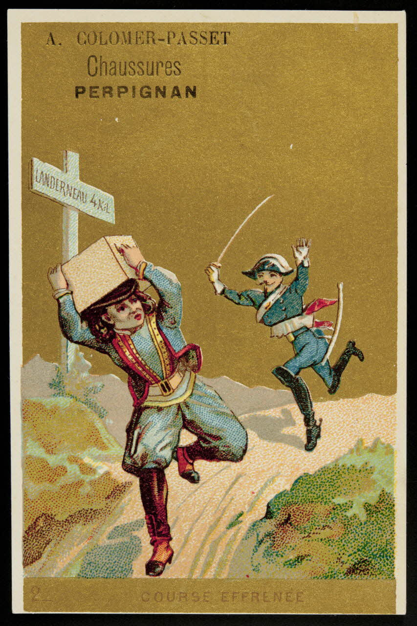 Lessertisseux carte réclame chromo Dôle 1880-1900 1995.1.1039.2 Photo