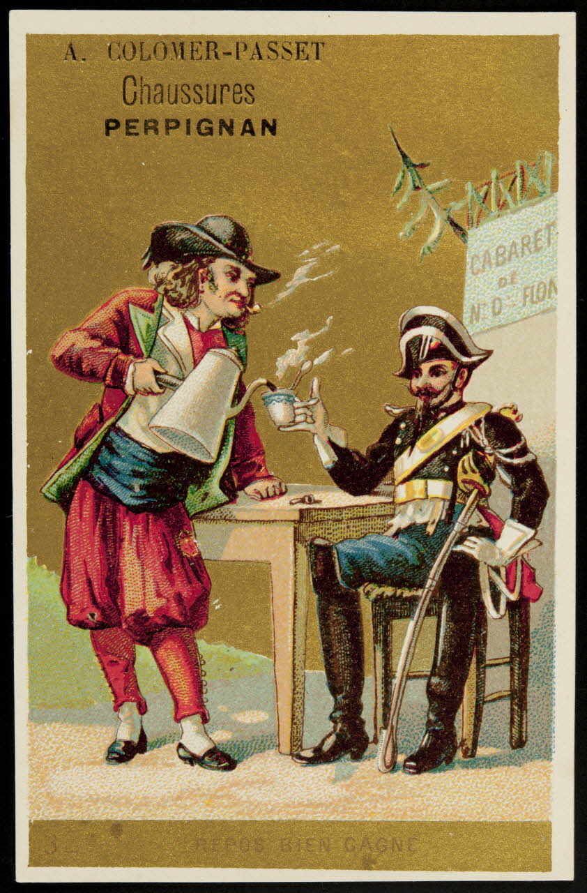 Lessertisseux carte réclame chromo Dôle 1880-1900 1995.1.1039.3 Photo