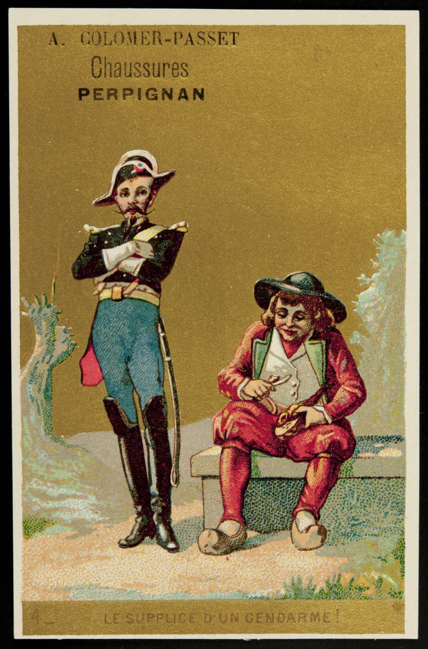 Lessertisseux carte réclame chromo Dôle 1880-1900 1995.1.1039.4 Photo