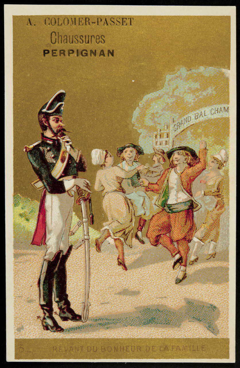 Lessertisseux carte réclame chromo Dôle 1880-1900 1995.1.1039.5 Photo
