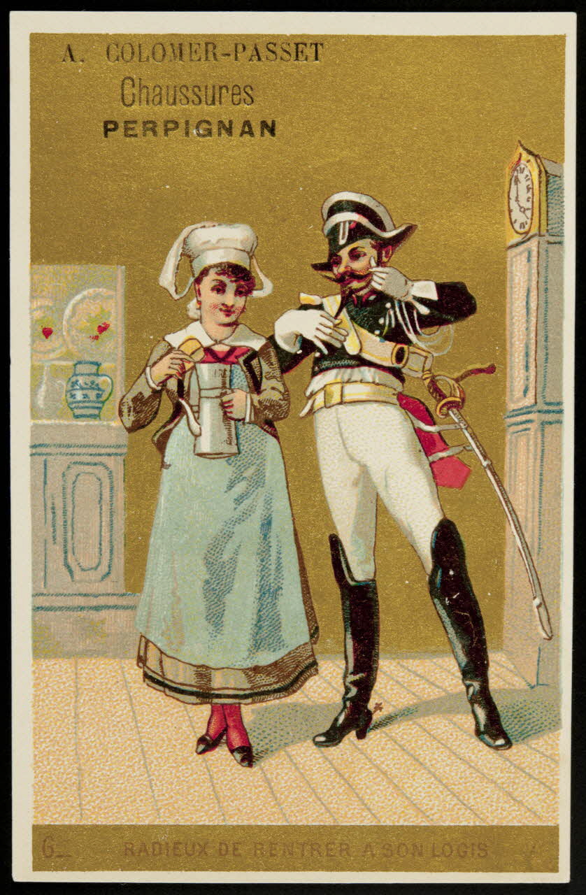 Lessertisseux carte réclame chromo Dôle 1880-1900 1995.1.1039.6 Photo
