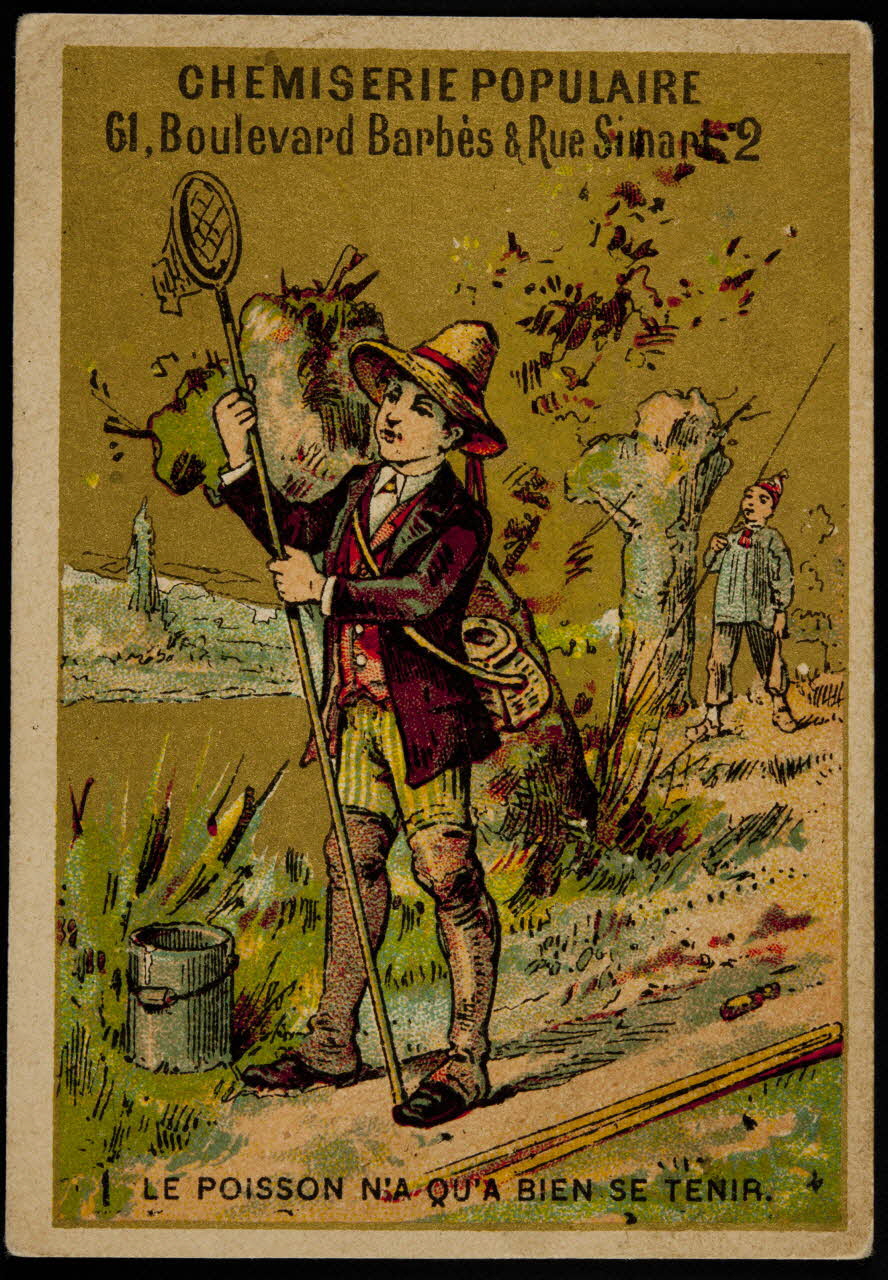 Lessertisseux carte réclame chromo Dôle 1880-1900 1995.1.1040.1 Photo