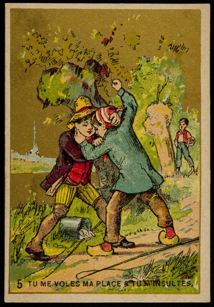 Lessertisseux carte réclame chromo Paris 1880-1900 1995.1.1040.5 Photo