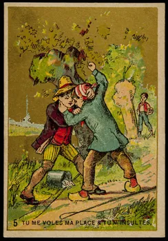 Lessertisseux carte réclame chromo Paris 1880-1900 1995.1.1040.5 Photo