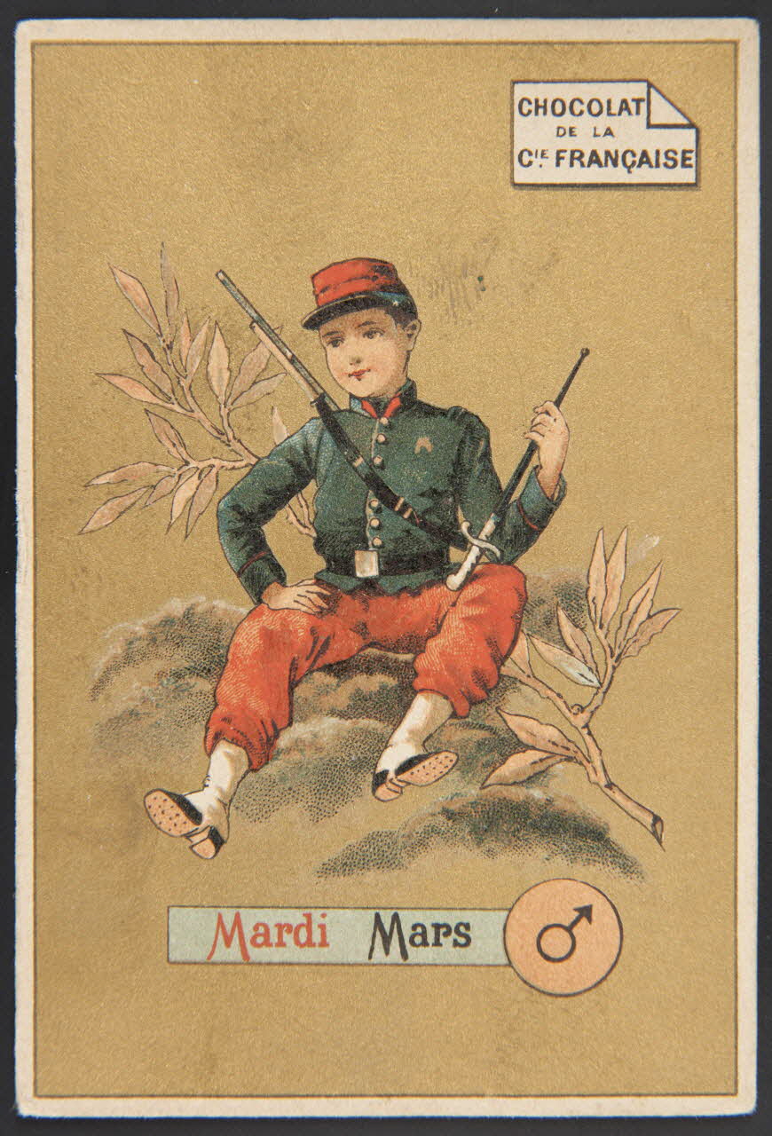 carte réclame chromo Dôle 1880-1900 1995.1.1043.2 Photo