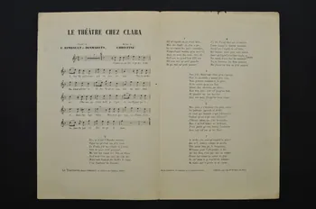 chanson petit format 1966.208.9 Photo Mucem