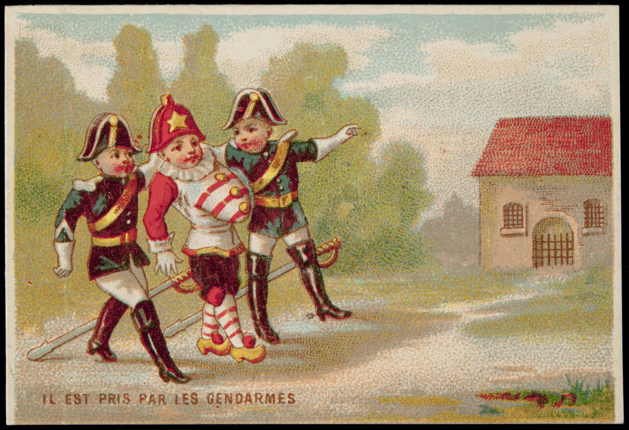 carte réclame chromo Dôle 1880-1882 1995.1.1047.2 Photo