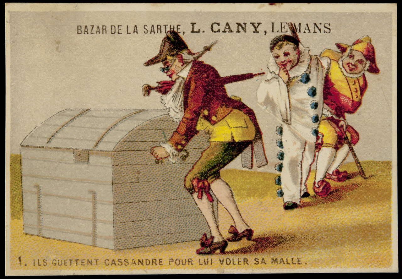 carte réclame chromo Dôle 1880-1900 1995.1.1048.1 Photo