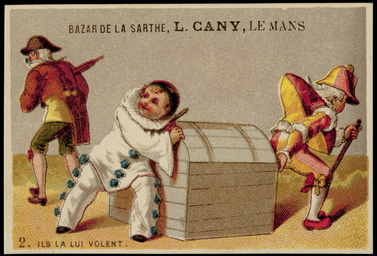 carte réclame chromo Dôle 1880-1900 1995.1.1048.2 Photo