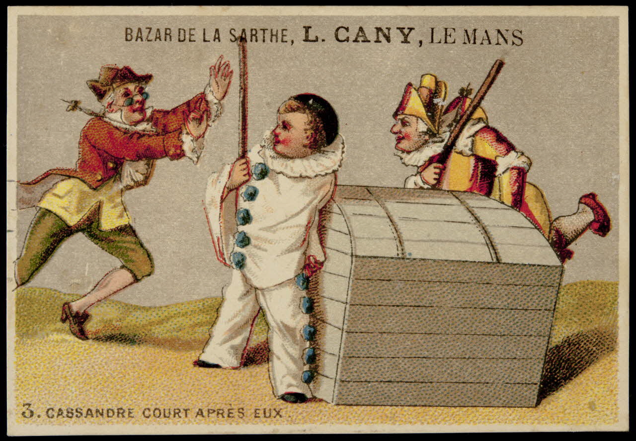 carte réclame chromo Dôle 1880-1900 1995.1.1048.3 Photo