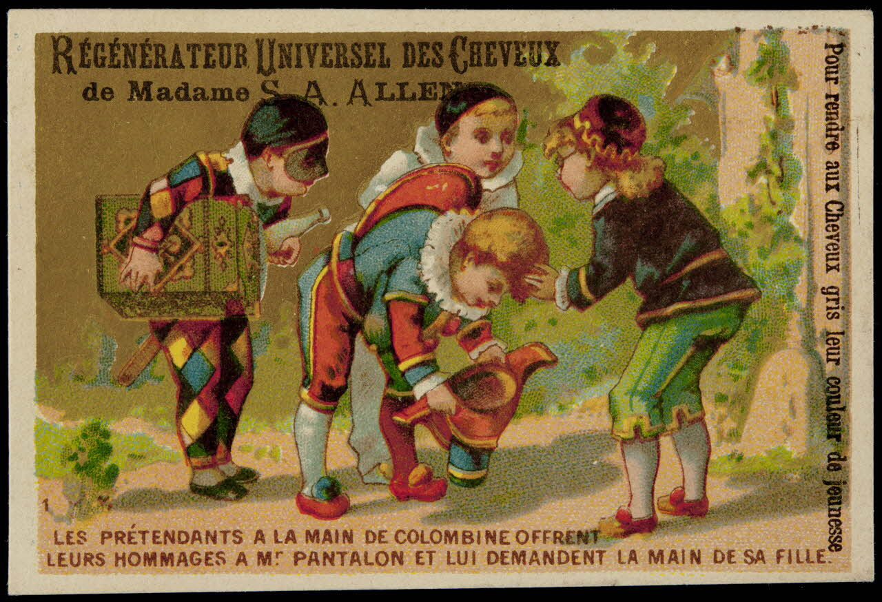 carte réclame chromo Dôle 1880-1900 1995.1.1049.1 Photo