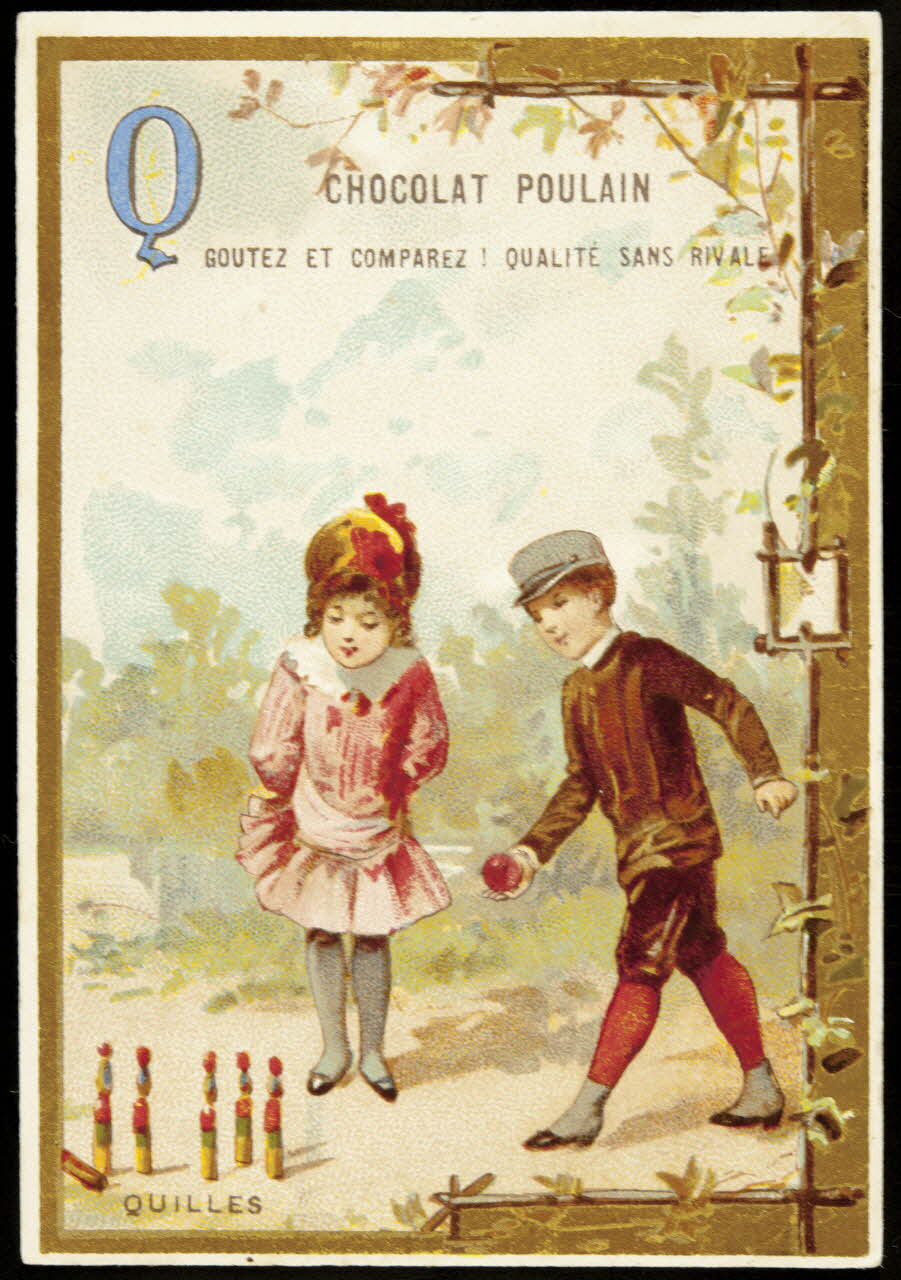 carte réclame chromo Paris 1886-1889 1995.1.1054.15 Photo