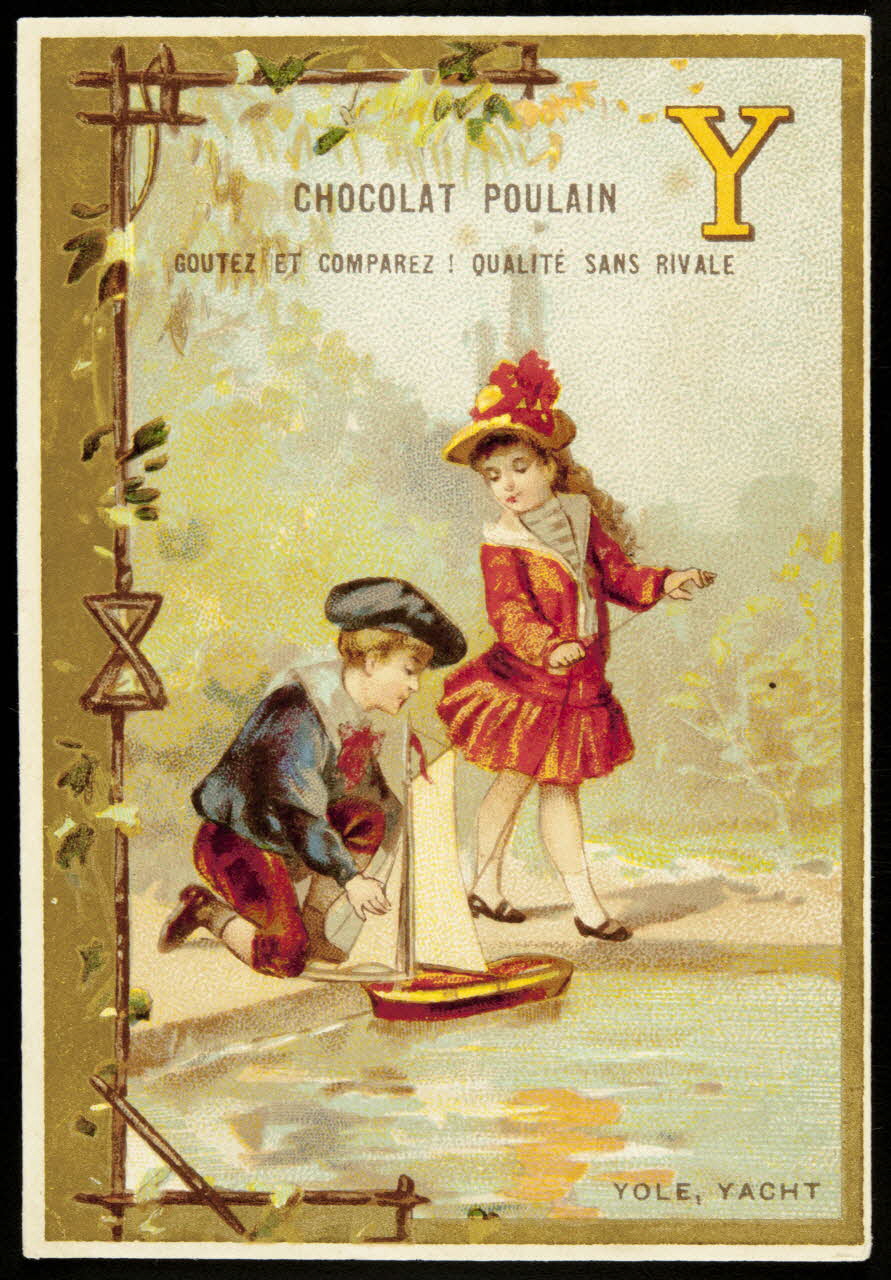 L. Pacon carte réclame chromo Paris 1886-1889 1995.1.1054.20 Photo