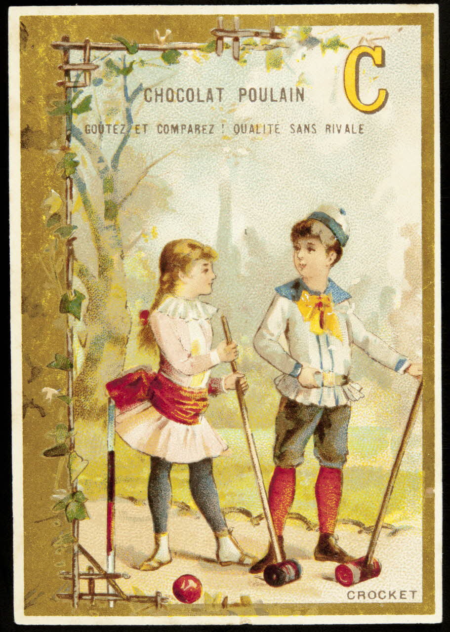 L. Pacon carte réclame chromo Paris 1886-1889 1995.1.1054.3 Photo