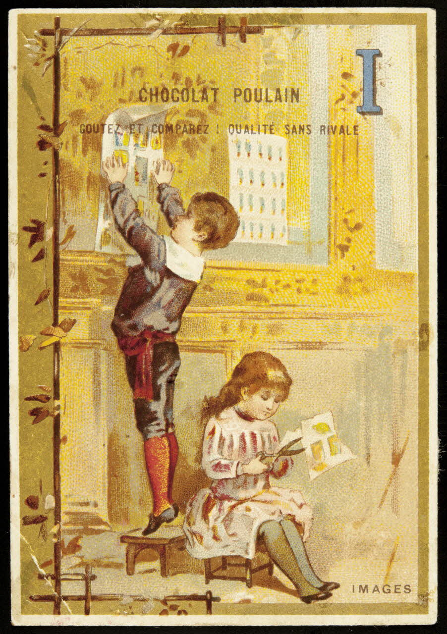 carte réclame chromo Paris 1886-1889 1995.1.1054.9 Photo